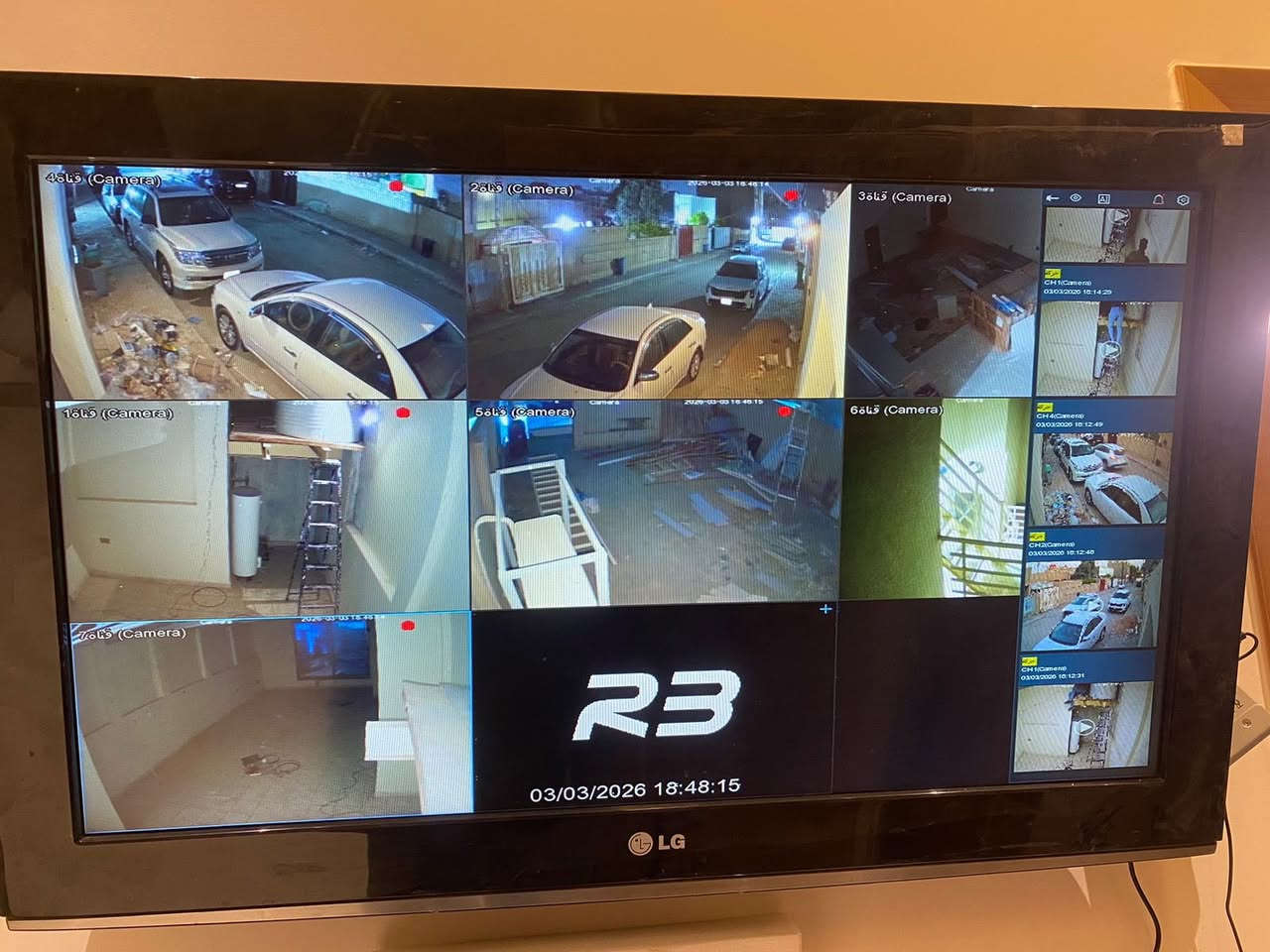 #عين_كربلاء_للكامرات

#عنوانا كربلاء الجاير حي الامام علي قرب اسواق برتقالة 

تم بحمد لله تجهيز وتنصيب مجموعة من كامرات المراقبة في في بيت احد زبائننا الكرام في #كربلاء_المقدسة حي الموضفين مكونة من ٧ كامرات من ماركة RB  وبدقة 4m وتحتوي ع خاصية الصوت والليلي الملون   

للطلب او الاستفسار الاتصال بالرقم *********** او مراسلتنا ع الواتساب ع نفس الرقم

#كامرات_المراقبة
#كربلاء
#مبيعات_كربلاء
#كامرات_المراقبة
