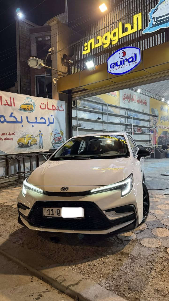 السلام عليكم 
كورلا هايبرد gr 2024 خليجي بغداد اعلى فئة بالكورلا الوجبة الاولى 
ماشية ٣٠ الف كيلو قابل للزيادة
المواصفات
اربع كامرات محيطية
حساس امامي خلفي
مانع اصطدام امامي خلفي
قيادة الية 
الحفاظ على المسار
كروس سرعة
تحذير سرعه
داخل احمر مختم gr
السيارة بلاك بلادي
وهواي بيهه مواصفات بعد 
السيارة كله بلاديه ما مضيوف الها اي شي ماعده السبايدر والشفقة الخلفيات دواساتها البلاديه موجوده ممفتوحه الأدامة كله مواد اصلية بمركز Car Plus
السعر ٢٥ مليون ابيع عراقي فقط وبيه مجال 
العنوان الغزالية
***********
