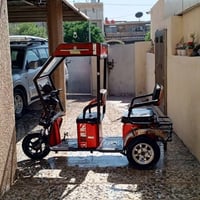 دراجة شحن • ٥ بطاريات • الشعب ثعالبة