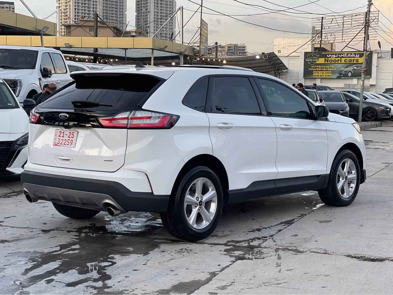 ford edge 2024
‏Awd

تەنها ١٨ هەزار ڕۆشتووە
‎بەسمە 
سێ شاشە 
شاشە تێسلا 

کامل ڕادار
خەتی جادە 
ئۆتۆ هۆڵد 
برێک بەسمە 
سەیارەکە بەس سندوقی  بۆیاغە بێ ناو گرتن

 گێڕ و مەکینە و کارەبای بە شەرت 

ژمارە موبایل
***********

Ford edge 2024

4 سلندر توربؤ2.0
4*4دبل اكسل
ماشية ١٨ الف
شاشه تيسلا
ثلاث شاشات 
بصمه
 شاشه كاميرا حساس
رادار كشن كهربائى
تبريد مركزي 
گير محرك كهربائي كل بشرط
صندوق صبخ بدون دواخل 
*********** السليمانية, العراق

