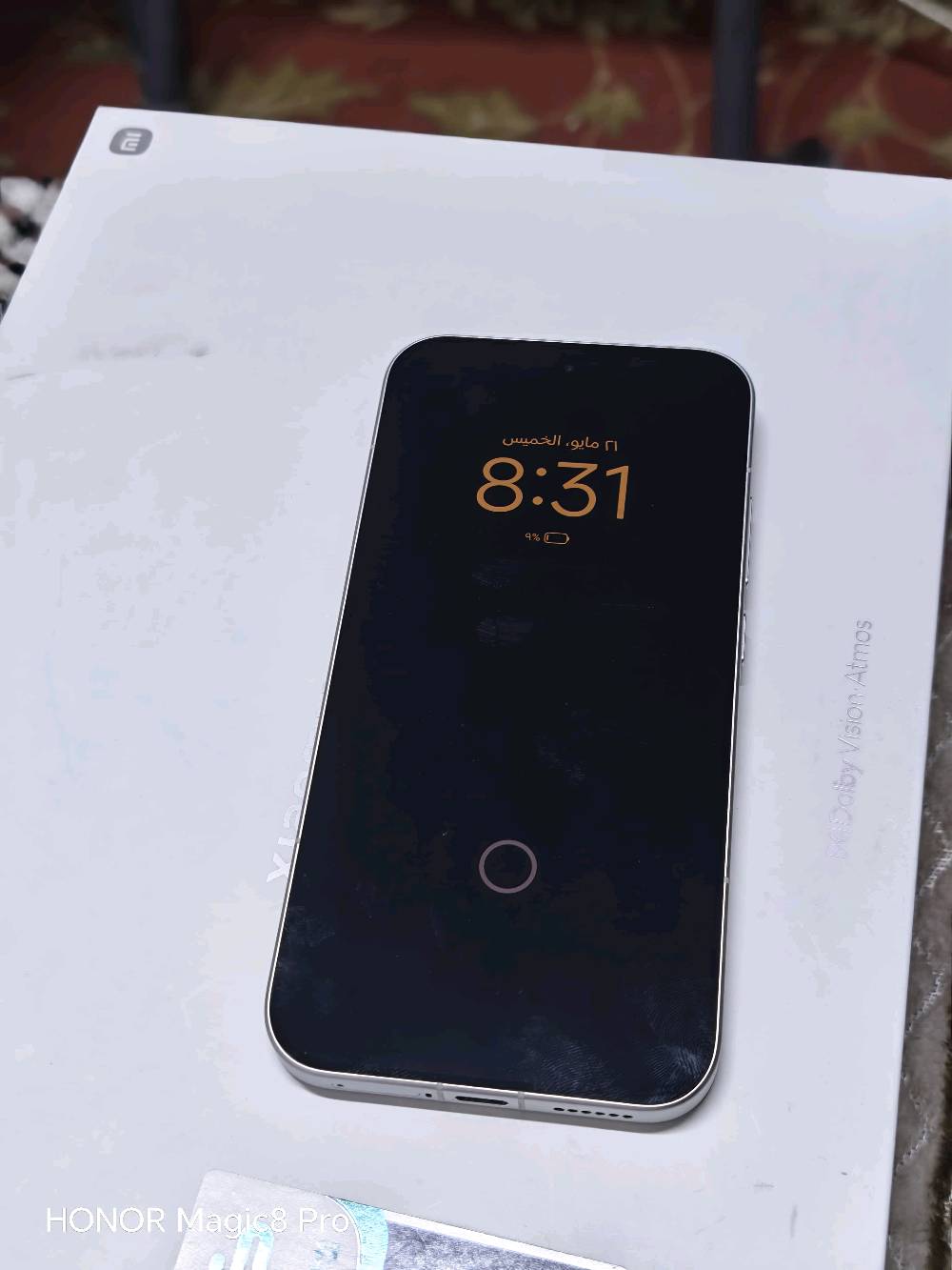 للبيع Poco F8 Pro اخو الجديد السعر 750 المكان كربلاء

مواصفات الجهاز ⬇️⬇️⬇️

المعالج : Snapdragon Elite الرائد بدقة تصنيع متطورة (3) نانومتر).

المعالج الرسومي Adreno يقدم قفزة هائلة في الأداء وتقليل استهلاك الطاقة).

الذاكرة العشوائية (RAM): تأتي بسعة 12 جيجابايت من نوع LPDDRSX السريع جداً تصل إلى 9600Mbps).

ذاكرة التخزين  512 جيجابايت من نوع 4.1 UFS عالي السرعة.
                   ⬇️   ( البطارية والشحن )  ⬇️

ه السعة بطارية ضخمة جداً بحجم 6210 مللي أمبير

الشحن السلكي: شحن فائق السرعة 100 واط

HyperCharge يشحن الهاتف بالكامل إلى %100 في حوالي 37 دقيقة فقط عند تفعيل وضع المعزز).

الشحن العكسي يدعم الشحن العكسي السلكي لتغذية الأجهزة الأخرى بقدرة تصل إلى 22.5 واط
 
                        ⬇️  (  الشاشه ) ⬇️

النوع : POCO HyperRGB AMOLED مخصصة لحماية العين ومقاومة الوميض.

الحجم: 6.59 بوصة بإطارات نحيفة جداً وشبه متساوية الأطراف).

الدقة : 2510 × 1156 بكسل وضوح ممتاز يقارب الـ 2).

معدل التحديث يصل إلى 120 هرتز

معدل استجابة اللمس حتى 480 هرتز

ويصل إلى 2560 هرتز Instant Touch

Sampling Rate عند تفعيل وضع مسرع

الألعاب (Game Turbo).

السطوع ذروة سطوع تصل إلى 3500

نيتس (Nits).

الحماية طبقة زجاج Corning Gorilla Glassi ودعم ودعم لتقنيات +Vision Dolby 9 HDR10 .

                  ⬇️  ( الميزات الإضافية ) ⬇️

مقاومة الماء والغبار حماية كاملة بمعيار IP68 (مقاوم للغمر في الماء العذب.

بصمة الإصبع مستشعر متطور يعمل بالموجات فوق الصوتية (Ultrasonic) مدمج تحت الشاشة أسرع وأدق بكثير.

الصوت مكبرات صوت استيريو متناسقة مدوزنة بالتعاون مع Bose وتدعم تقنية.Dolby Atmos

الشبكات يدعم تقنيات الجيل الخامس 5 وشبكات 7 Wi-Fi الحديثة، بالإضافة إلى دعم ال SIM.

الوزن والسماكة يزن الهاتف 199 غراماً، وبسماكة 8.0 ملم فقط رغم حجم البطارية الضخم.

شراي راسلني خاص مكاني كربلاء

.