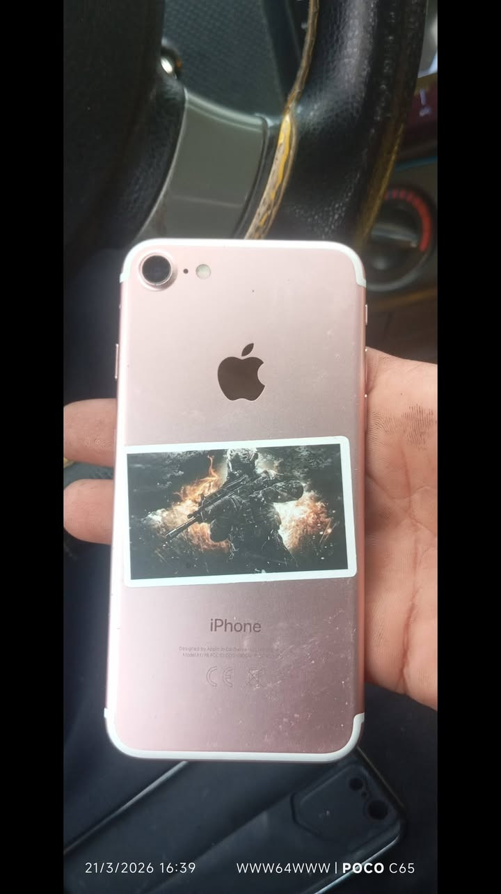 ايفون 7 مني الذاكره 32 للبيع مابي اي عيب فقط بطاريه مبدل السعر 50 
***********
