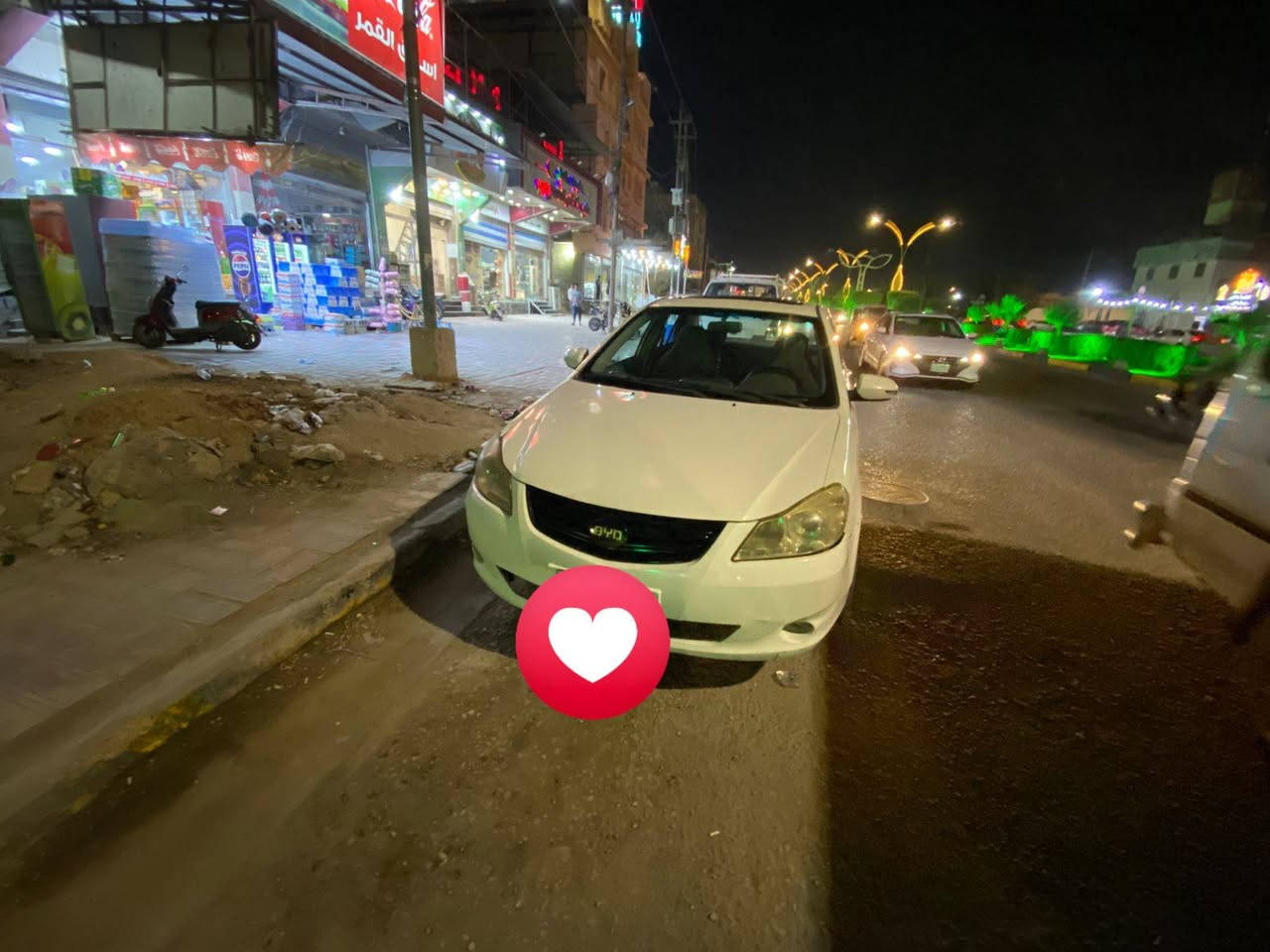 السلام عليكم من رخصة الادمنية
للبيع بي واي دي جي 3 مديل 2013 بسم اخوي ثاني يوم تحويل 
كير محرك كورلا حدادية بالكرتون شادهن صارله شهر  مشط بالكرتون حدادية خلفية وامامي يعني تراي للبصرة  السعر 50$ وبيها مجال للطيبين حرة السيارة هذا رقمي ***********
