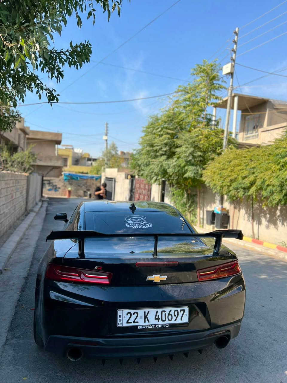 كامارو. ٢٠١٦.  بونت و جاملخى سبوخى.  بى زورى. شه ش. بشتنه سياره كه تا بلى شته كى جوانه سحرى ١١٥ وه ره قه وه. *********** أربيل, العراق
