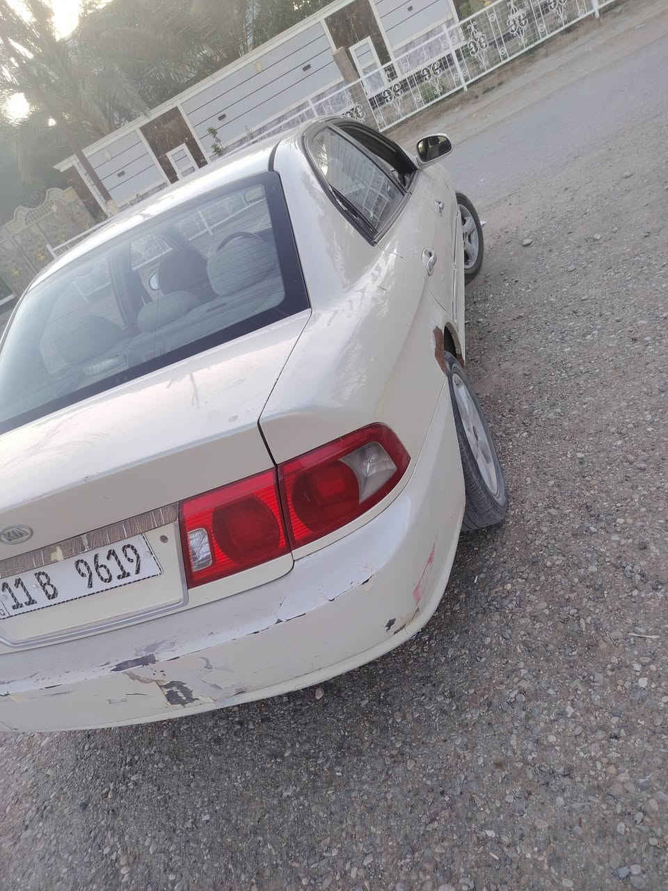 السلام عليكم  
اوبتما 2006 
مكينة   V6 2700
 كير مكينة كفالة 
غرفت السيارة ع وضع الشركة 
سلايت روف شغال 
صدر امامي خلفي جديد 
مصبوغة حزام لجمالية 
ضرر خشم الجومرلوغ المامي 
بدون دواخل السيارة بسمي 
رقم بغداد دولي  تبريد تدفئة 
مكان السيارة المنصور دلعباس 
السعر 58 وبيهة مجال لتصل ع الرقم 
***********
