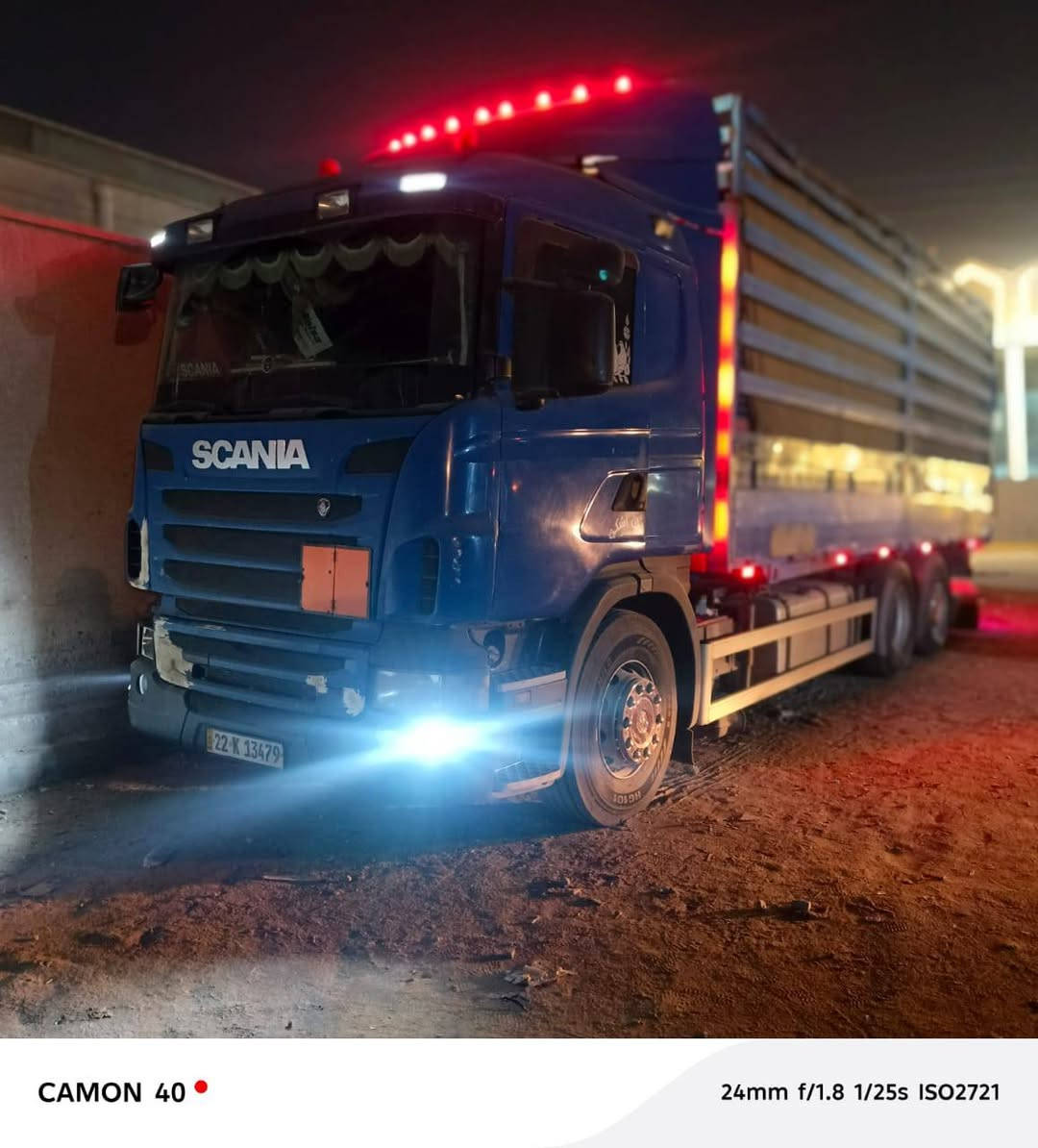 سلام عليكم سكانيا سحال شاصي مكينه 6 اوتوماتيك بداية تبخير رقم أربيل انگليزي تحويل ثاني يوم السياره جاهز من كلشي السعر 310 وبيه مجال مكان السياره بصره الزبير ***********/***********
