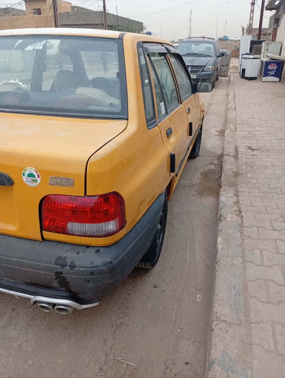 السلام عليكم سايبا 2011 بغداد مصفره هيئه وغرامات شواصي بلادي مملعوب بيهن مكينه كير مكفول تخم تاير سنتر لوك سياره جاهزه $26 بيه مجال حك الجيه مكلف بلنشر رقم صاحب السياره***********
