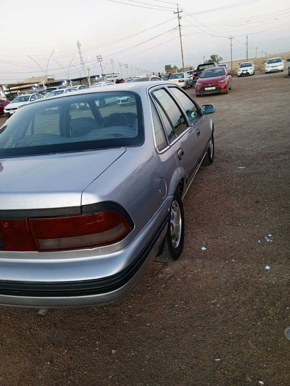 السلام عليكم دايو برنس موديل 95
كير عادي مكفوله من ضربه مصبوغة لجماليه
السيارة بسمي تحويل ثاني يوم سعر 40 
***********
