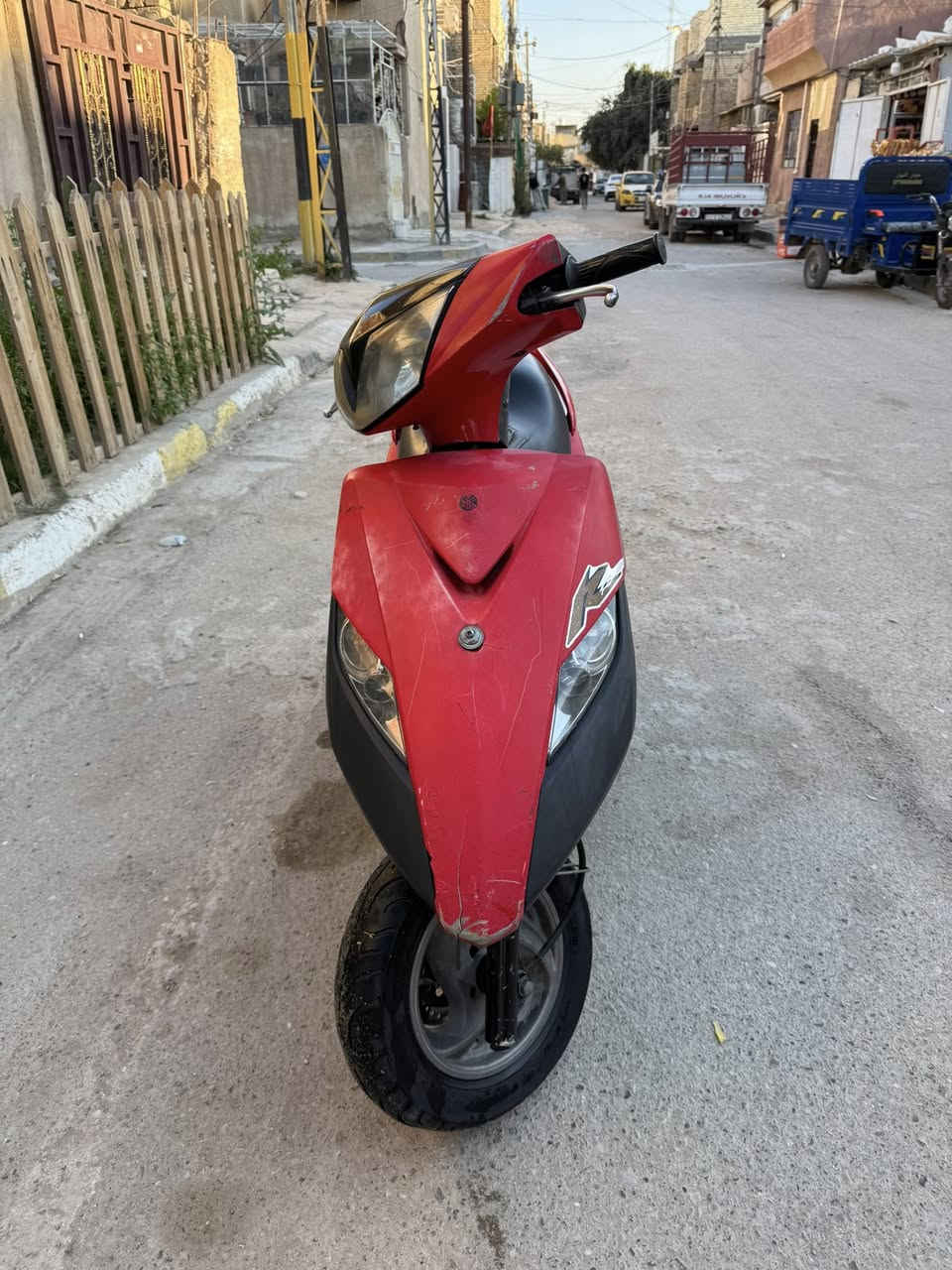 سلام عليكم ثعلب بلاديه  مكينه خير من الله لا صوت لا بخار شلعه معدل كلها شغاله ختم واحد بلاديه دراجه ما بيها نقص كفاله من كلشي مكاني بغداد الشعله السعر 550بيها مجال بسيط لشراي رقمي ***********
