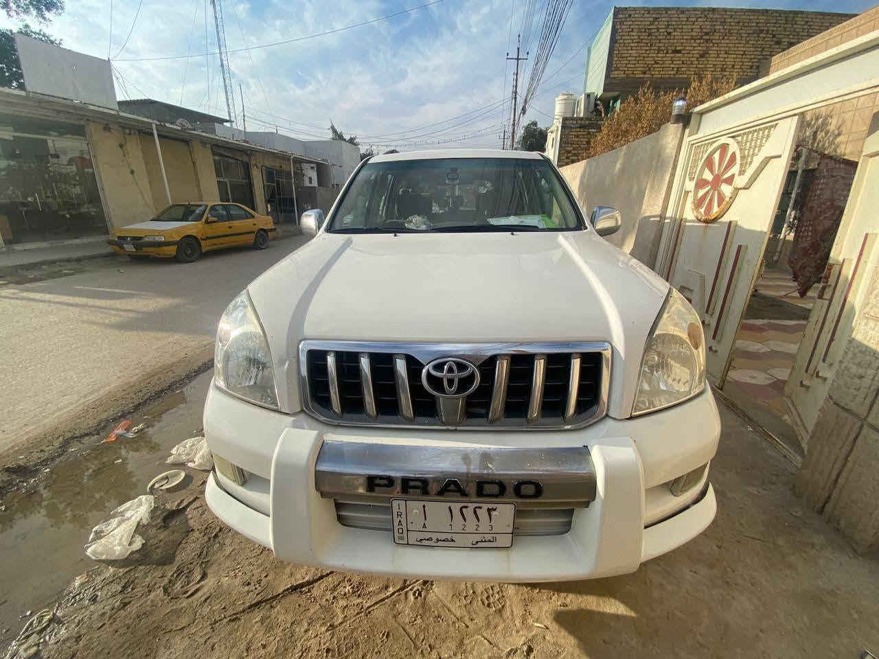 برادو ٢٠٠٨ ٤ سلندر رقم الماني مثنى سيارة جاهزة من كلشي تبريد ثلاث قطع محرك ممتاز *********** النجف, العراق

