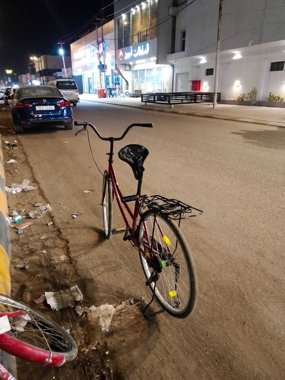 بايسكل بطه 26 للبيع مكان النجف حي سلام سعر 70 وبي مجال للطيبين ...


**إذا كنت صاحب هذا الإعلان وتريد حذفه لأي سبب، رجاءا أرسل رسالة إلى الدعم الفني**