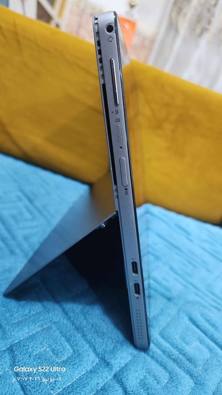 ايباد /تابلت DELL حاسبه . للبرامج الهندسيه والتصميم والرسم والمبرمجين 
اوتو كاد .مات لاب ستاد برو ادوبي بريمير .مايا كانفا فوتوشوب بحوث وطباعه 
كارتونته وشاحنته الاصليه موجوده 
شاحن تايب سي 
معالج Core i5 gen10 U
Ram 16gb 
مداخل تايب سي عدد٢ 
يواس بي عدد ١
بصمة 
فيس اي دي 
سيم كارت تفتح بيانات اي مكان عندك نت 
لمس 
كامرة اماميه عدد ٢ 
خلفيه ١ 
نضافة ٩٥% 
وندوز ١١برو مفعل رسمي 
GPS
بلوتوث 
ستاند 
السعر ٣٥٠الف
ديالى بعقوبة 
***********
التوصيل موجود بعقوبة, ديالى
