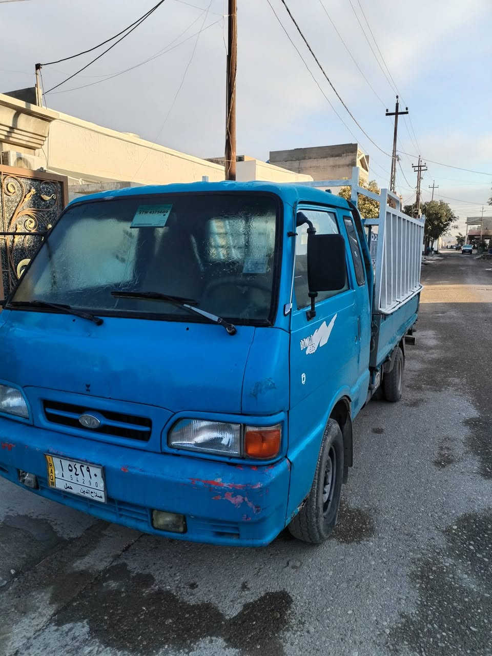 کیا ۱۹۹٦.
گێڕ ، مەکینە ، ئەکس ، شاسی ، بەشەرت. 

كيا موديل 1996 جير مكينه اكسل شاصي شرط رقم صلاح الدين. سعر ٤٨ معلە.

رقم موبایل : ***********

0750844310
