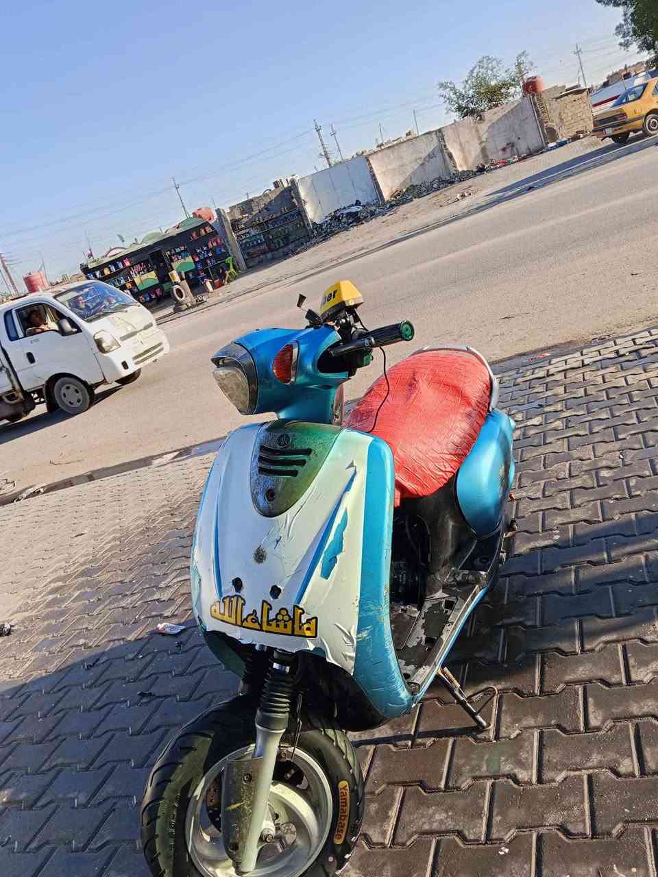 السلام عليكم دراجه عبد الحليم مكينته مال فراشه دراجه حلوه نضيفه كهربائية شغاله تشتغل سلف رايده ب350 وبيهه مجال للشرايه مكاني خمسه ميل رقمي *********** الرمادي, الأنبار
