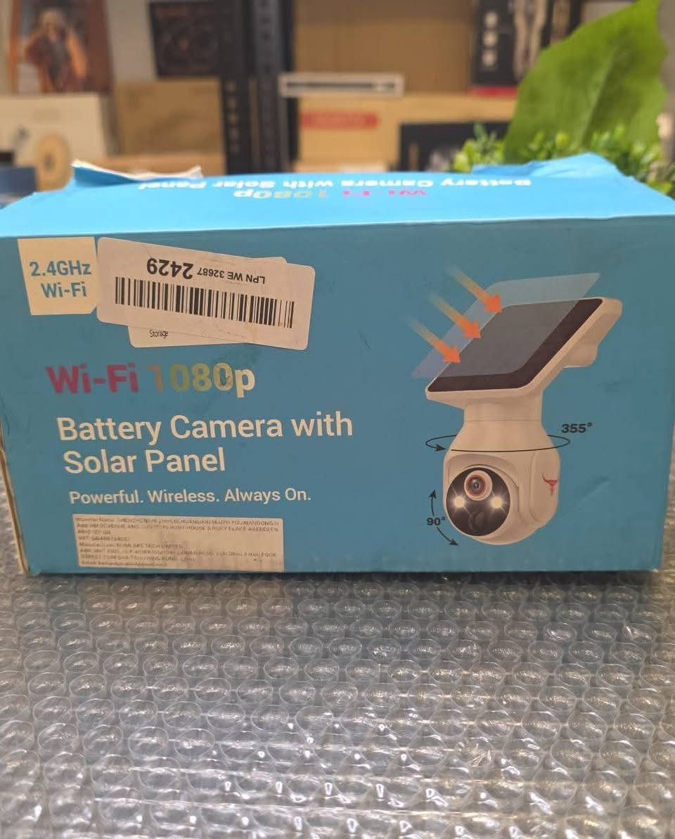 كاميرا مراقبة لاسلكية تعمل بالطاقة الشمسية ✅
متوفر 💢


**إذا كنت صاحب هذا الإعلان وتريد حذفه لأي سبب، رجاءا أرسل رسالة إلى الدعم الفني**