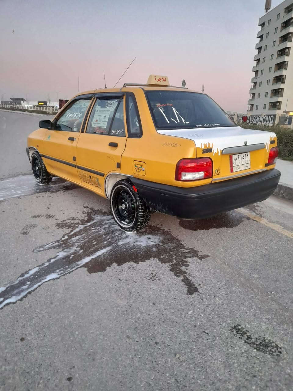 سايبا موديل 2011 رقم بغداد مشروع وطني باسمي ماكينه وكير شرط كاربون بنزين بها مصبوغة صفحتين بدون ضرر شواصي شرط تبريد تدفيه سعره 28 بها مجال شرط الوكاله وتحويل مكان السياره موصل حي الانتصار ***********.     ***********
