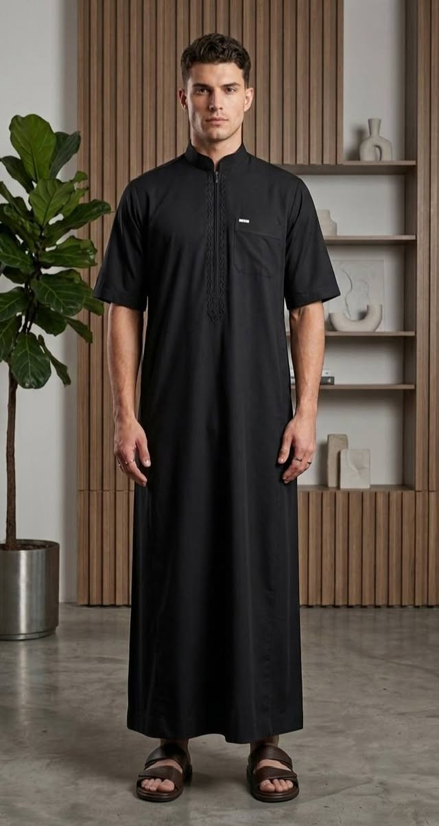 ياالله ياالله سلام عليكم يوجد گلبيه لون اسود موديلات حلوة وجديد نفس بلصوره موجودات قياسات متوفره حد 62 قياس نوعيه تاج فخامه ونوع ثاني الاصايل قماش بارد كلش السعر قطعه ب 11 الف توصيل داخل ناصريه مجانن مركز فقط 
*********** واتساب
