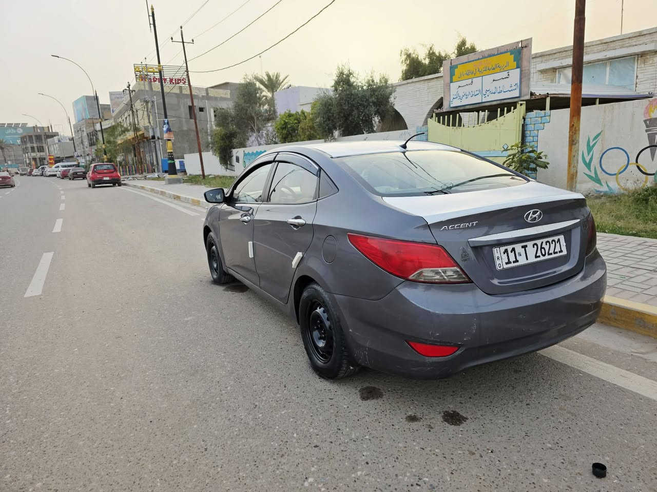 اكسنت 2016 خليجي مكفولة من اي حادث بيه مكانات صبغ جمالية بدون قطرة معجون مكينة كير حدادية تبريد كل جديد اي نقص مابيه السعر71 رقمي *********** مكان السياة حلة المركز
