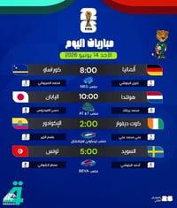 كأس العالم 2026 • مواجهات الليلة • نمور الرابعة