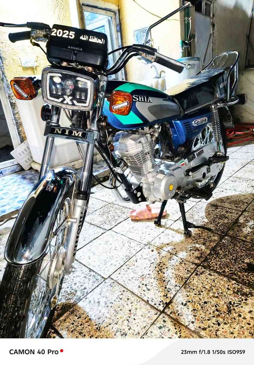 دراجه جديده نامه متياز إيراني أوراق سكنر مديل 2025 مكفوله من كلشي
السعر ٧٠٠ وبيها مجال 
كربلاء حي الغدير 
***********
