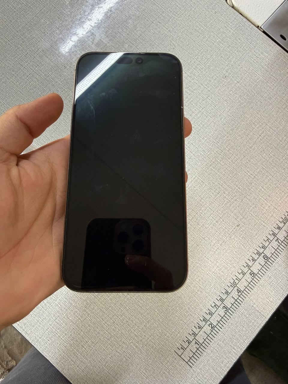 16 برو ماكس ماستر جميع ملحقاتة كاملة جهاز مابي اي شي نقص او عطل صارلي شهر من اخذته السعر مليون و375 قفل


**إذا كنت صاحب هذا الإعلان وتريد حذفه لأي سبب، رجاءا أرسل رسالة إلى الدعم الفني**