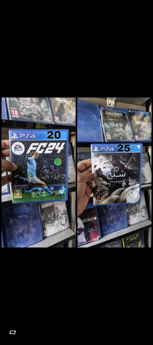 🎮 أهلاً بكم في Arena Store | ارينا ستور 🎮
نوفر لكم كل ما يخص عالم الألعاب الإلكترونية بجودة عالية وأسعار مناسبة   أحدث الألعاب والتجهيزات
نسعى دائمًا لتقديم تجربة مميزة لعشاق الألعاب بأسلوب احترافي وخدمة موثوقة 🤍
📍 Arena Store | ارينا ستور
بغداد مدينة الصدر قطاع 71
***********
