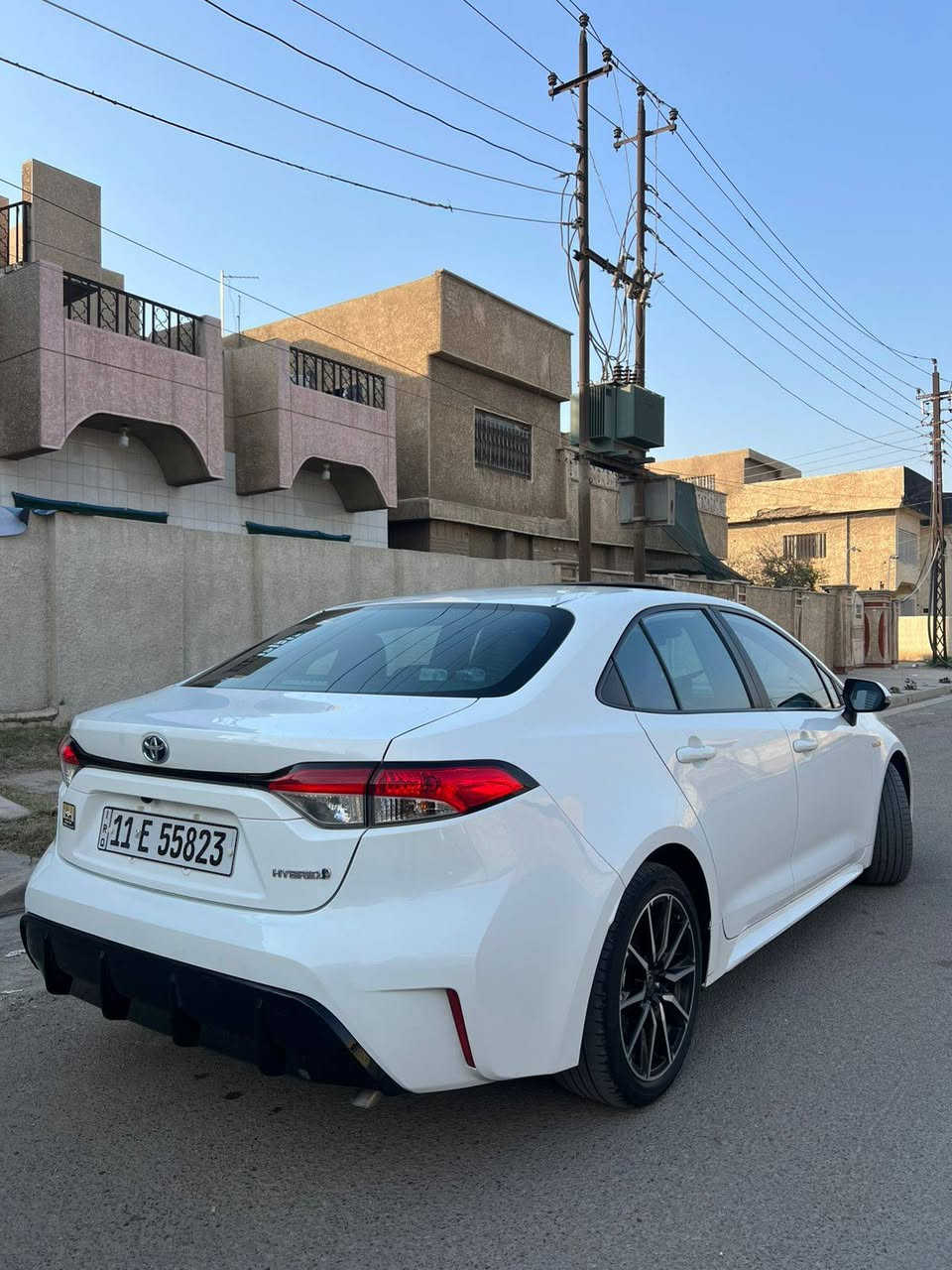 كورولا 2023 هايبرد
اعلى فئة se العلامة الزركة 

فول مواصفات للاخير بصمه رادار تحديد مسار مثبت سرعه فتحه سقف
تحويل ثاني يوم ب اسمي لا مطلوبه ولا شيء
كفاله من كلشي محرك كير دواخل 
ماشيه 80
ماعدا بيها بارد على كد شبر BDR فقط 
السياره جاهزة من كل شي للبيع فقط .

***********

