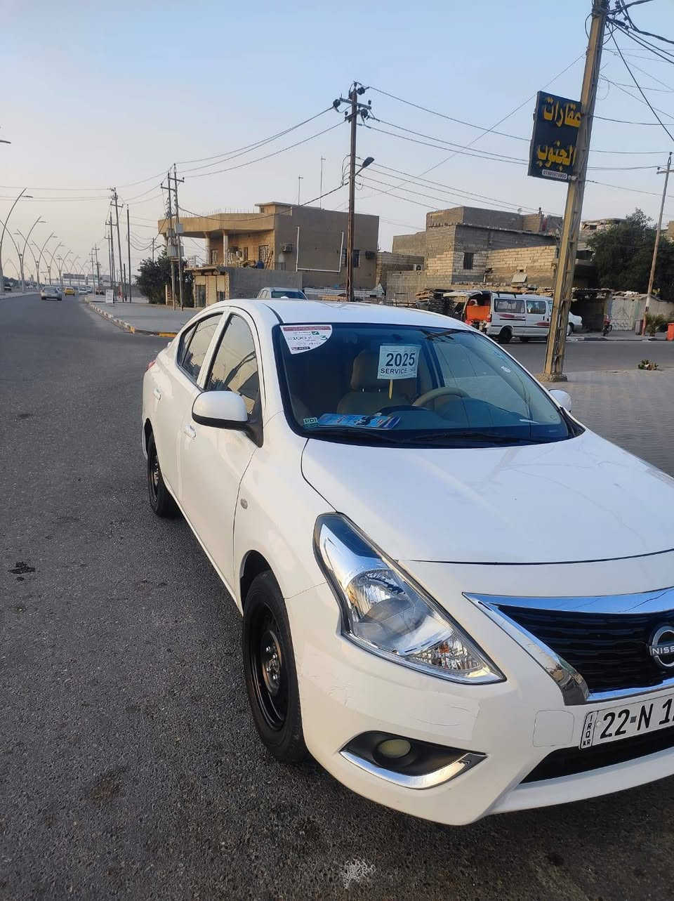 مكلف بلنشر نيسان سني موديل 25
كفاله عد بارد كد شبر بخشم البنيد *********** السعر 27بيها مجال
