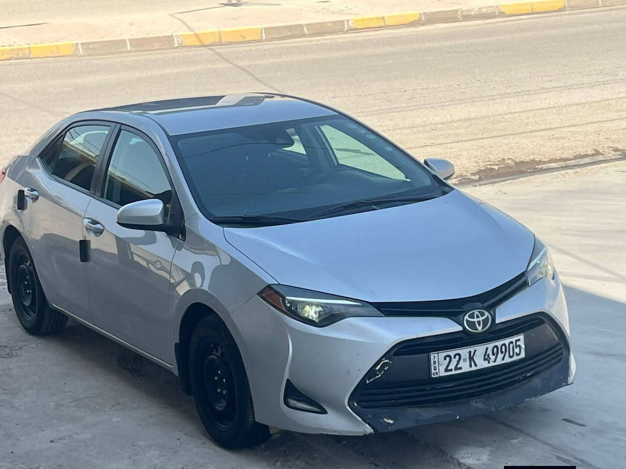 السلام عليكم
كورلا للبيع موديل 2017
وارد كندي بچم كبس
مواصفات.LE
السياره كلين ماعده مكانين بارد 
تخم تاير جديد صدر خير من الله
السياره حيل جاهزه بس تشغل و تمشي
مكاني كركوك 
السعر 150 و بيها مجال قليل 
خاص ما اجاوب اتصل.***********
