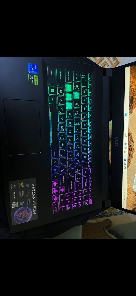 i7-13620H
Ram 16 DDR5
Hard 1T NVME
RTX 4050 6G 105W pl
Screen 144HZ
السعر مليون و300
***********
