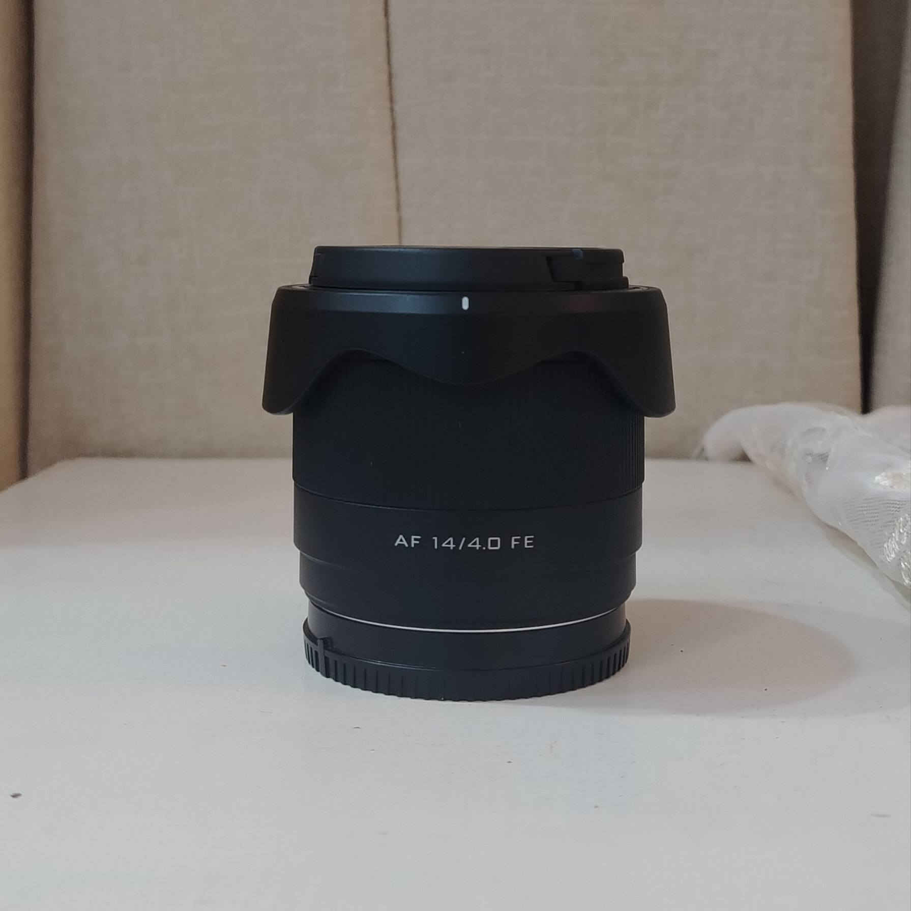 عدسة viltrox للسوني فول فريم العدسة وايد 14mm فتحة f4 اني كاصها من الشركة صارت عليه ب375 رايدها ب350 الف العدسة جديدة استخدام كلش قليل والحلو خفيفة على الرونن وبدون اي اهتزازات شغلها يخبل


**إذا كنت صاحب هذا الإعلان وتريد حذفه لأي سبب، رجاءا أرسل رسالة إلى الدعم الفني**
