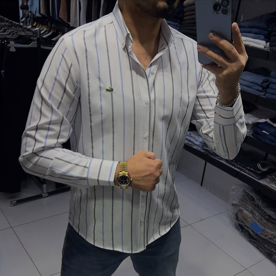 قميص ماركه خامه قطن ١٠٠٪؜ متوفر ب2 الوان فقط ✅
قياسات  S M L XL XXL القياس المعروض M
المنشئ تركي 
توصيل بغداد 5 الف 
توصيل محافظات 5 الف 
العنوان بغداد _ مول زيونه _ الطابق الاول _ مقابل الدرج الكهربائي ازياء بيدرو 
للحجز مراسله الصفحه او الاتصال على الرقم 
***********
