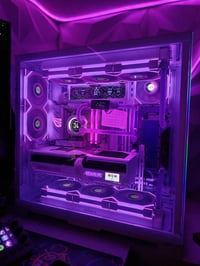 RTX 5090 • معالج 9950X3D • رام ٦٤ جيجا`,`مذربورد X870-A`,`SSD سامسونج ...