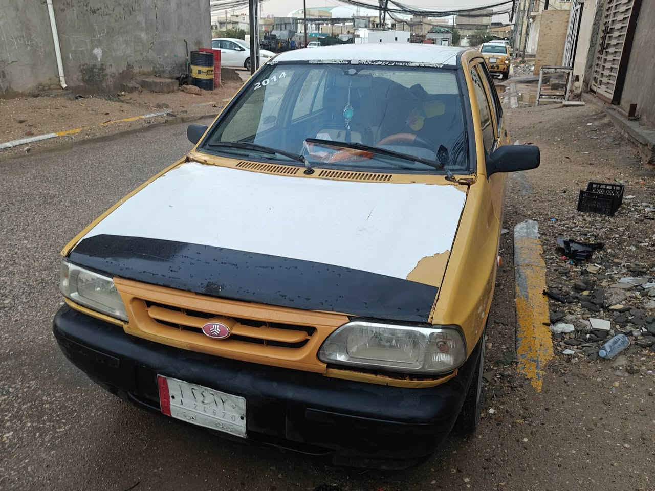 سايبا 2014
رقم كربلاء مكاني كربلاء سيف سعد 
مصفره هيئه وغرامات 
مكينه وكير كيا برايد 
شواصي معمره 
تكلب وشوف ماعرف لاتكلي شبيها
***********
