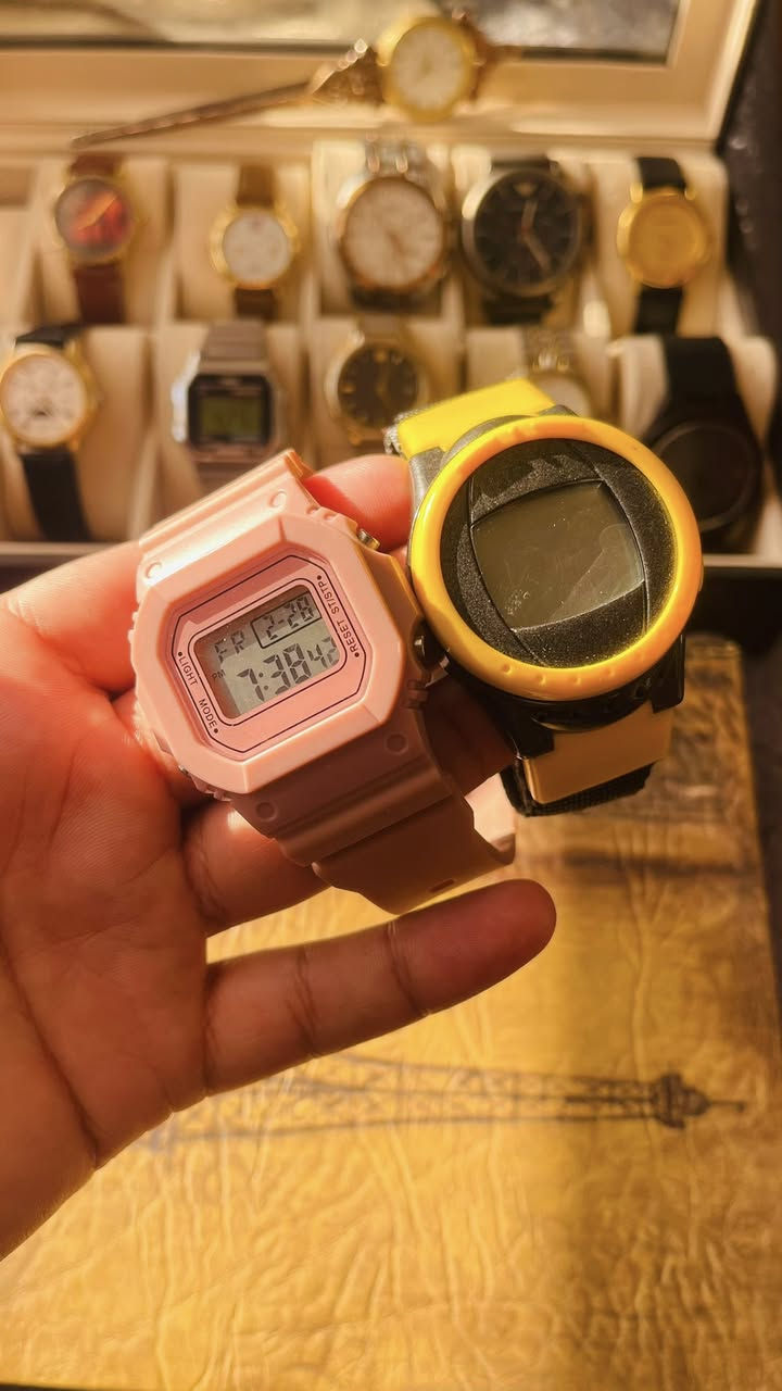 شلعه ساعات الكتروني العدد 11 ساعه 
السعر 60 ويه توصيل


**إذا كنت صاحب هذا الإعلان وتريد حذفه لأي سبب، رجاءا أرسل رسالة إلى الدعم الفني**