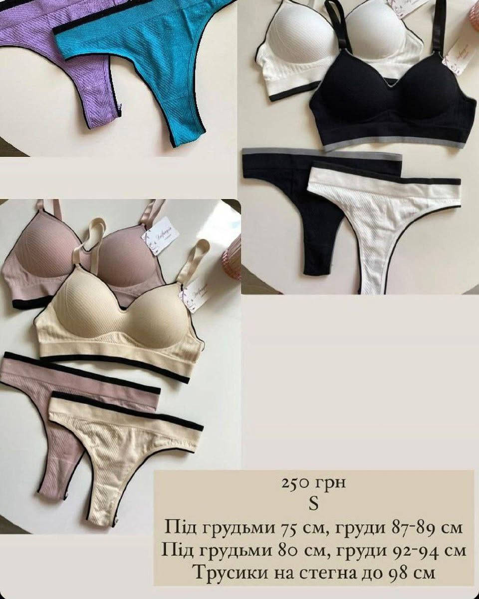 #جديدنا لاينتهي👙
سيت ملابس داخلي نسائي👙
درجة اولى…
لحمالة اسفنجة بدون عظم 
كوالتي عالي وخامة راقية✔️
✨ قطعه واحده  مسطح ماتبين تحت ملابس 
✨القماش تركي درجه اولى 💯🇹🇷
✨مريح جدا بالبس  
✨وتسمح بمرور الهواء 

القياسات :- (F) فري سايز
 يلبس من قياس
32الى36 
5الوان متوفرة:-
(-بصلي-بيجي-بنفسجي -اسود-سمائي)


**إذا كنت صاحب هذا الإعلان وتريد حذفه لأي سبب، رجاءا أرسل رسالة إلى الدعم الفني**