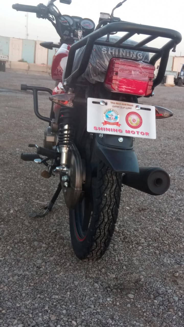 السلام عليكم
للبيع
دراجة شاينك موديل 2025اوراق سكنر 
السعر /850 
***********
