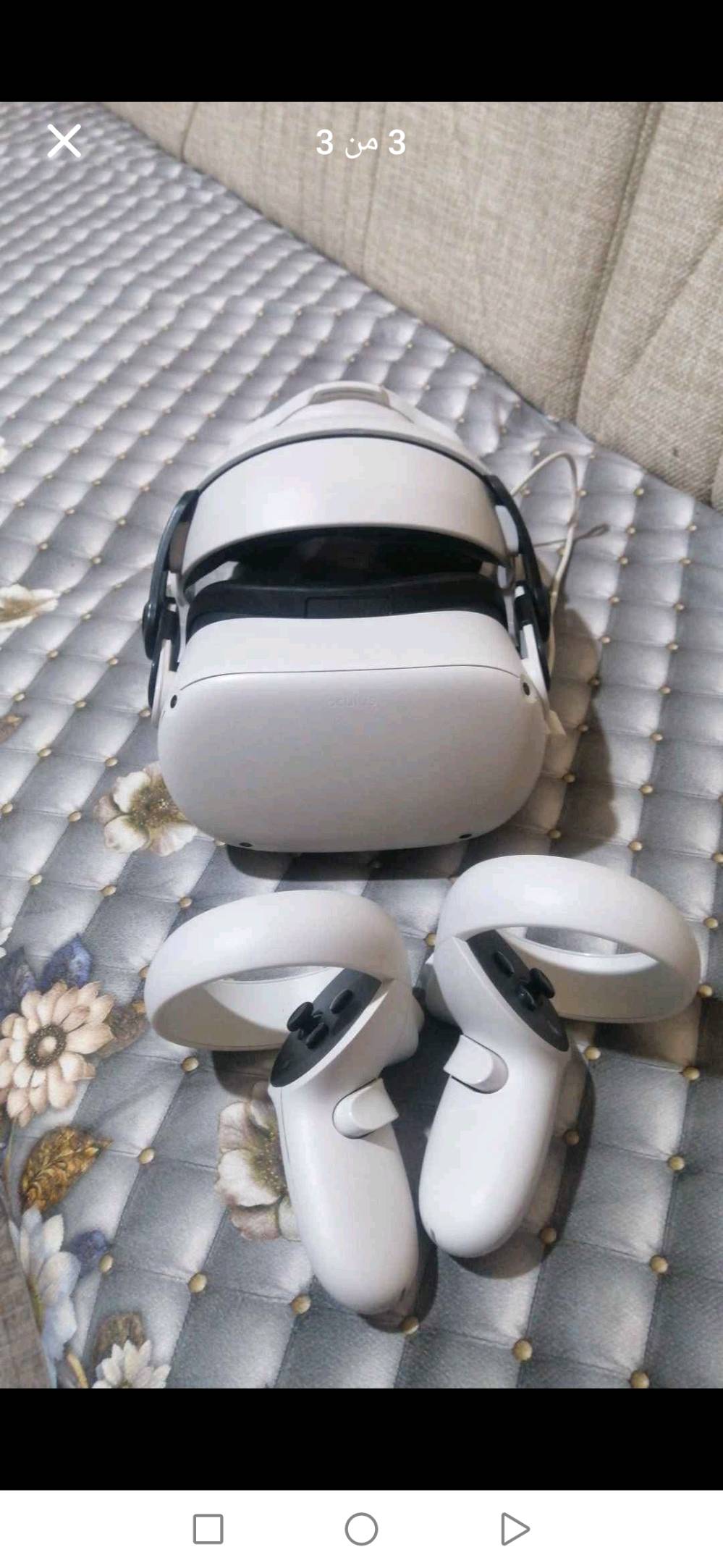 سعره 275الف وبيها مجال بسيط نضاره في ار ميتا كويست 2 استخدام قليل كلش يجي وياها جوستكين شغالات ول جنطه مالتها ول شاحنه مالتها +اضافه الاعب فوك ال 13لعبه + متوفر خدمه توصيل لجميع انحاء العراق