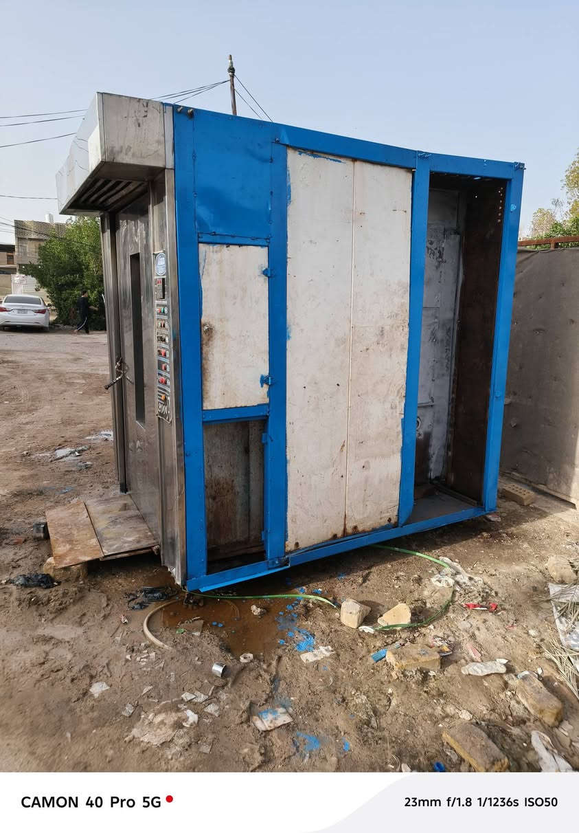 سلام عليكم فرن دوار
مديل 2007وياه9عرباين نص عمر العرباين وطاوليات سعر 40ورقة 
مكان نجف للتصال ***********
