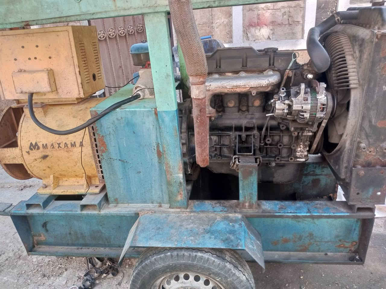 تحيه طيبه مولده كيا محرك مكفول3000توليد37ونص ثري فيز شغل درجه اولى كما موضح مكاني بغداد سعر15ورقه وبيه مجال***********و***********
