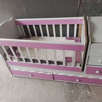 چربايه مال اطفال حجم كبير مع دوشك جديد ممستخدم  +غساله نضيفه جدا بس ال...