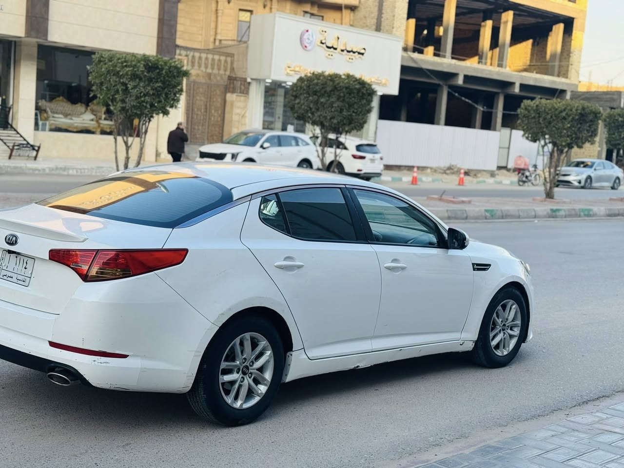 السلام عليكم كيا اوبتيما 2013خليجي محرك 2000 دوش رقم قادسيه تحويل مباشرالسياره بيهه جاملغ وبنيد فقط السياره جديده كلش كير مكينه حداديه تبريد كله شرط المكان السماوه المركز 
السعر 117 وبيهه مجال للاستفسار ***********
