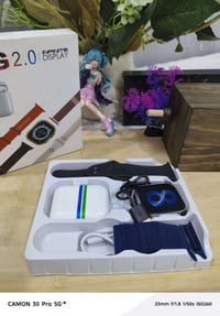 ساعة + ايربود درجه اولى السعر 15 07726117226