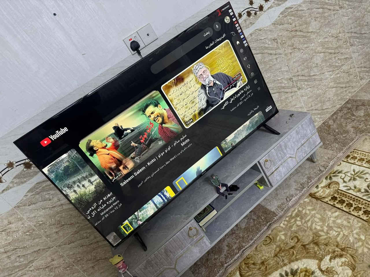 شاشه ميدا ستار 🖥️
حجم 55 شاشه نضيفه كلش مستخدم 25يوم فقط 🎶💕
فول نت يدعم كل تطبيقات 
منصه. سينمانا يوتيوب 👆
س ع ر 270وبي مجال بسط حك جيه 
شاشه بيهه ضمان شركه 🎶🖥️
وتساب. او ماسنجر مفتوح 
***********
