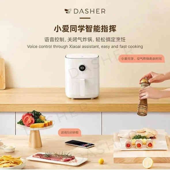 زبائن ومحبين امزون الاصدقاء الاعزاء 💐💐

قلاية هوائية ذكية بشاشة OLED من شاومي مي bhr4857hk، 3.5 لتر - لون أبيض - جهد إمداد 220 فولت و50 هرتز، 1500.0 واط
طهي صحي بزيت أقل ودهون منخفضة
أكثر من 100 وصفة سهلة الطهي على تطبيق مي هوم، المزيد من الوصفات المتاحة من او تي ايه
شاشة OLED لسهولة المراقبة وعرض التوقيت والتحكم في درجة الحرارة
تعمل بشكل مثالي

لمعرفة الاسعار يرجى مراسلة الصفحة او الاتصال على الرقم ***********
