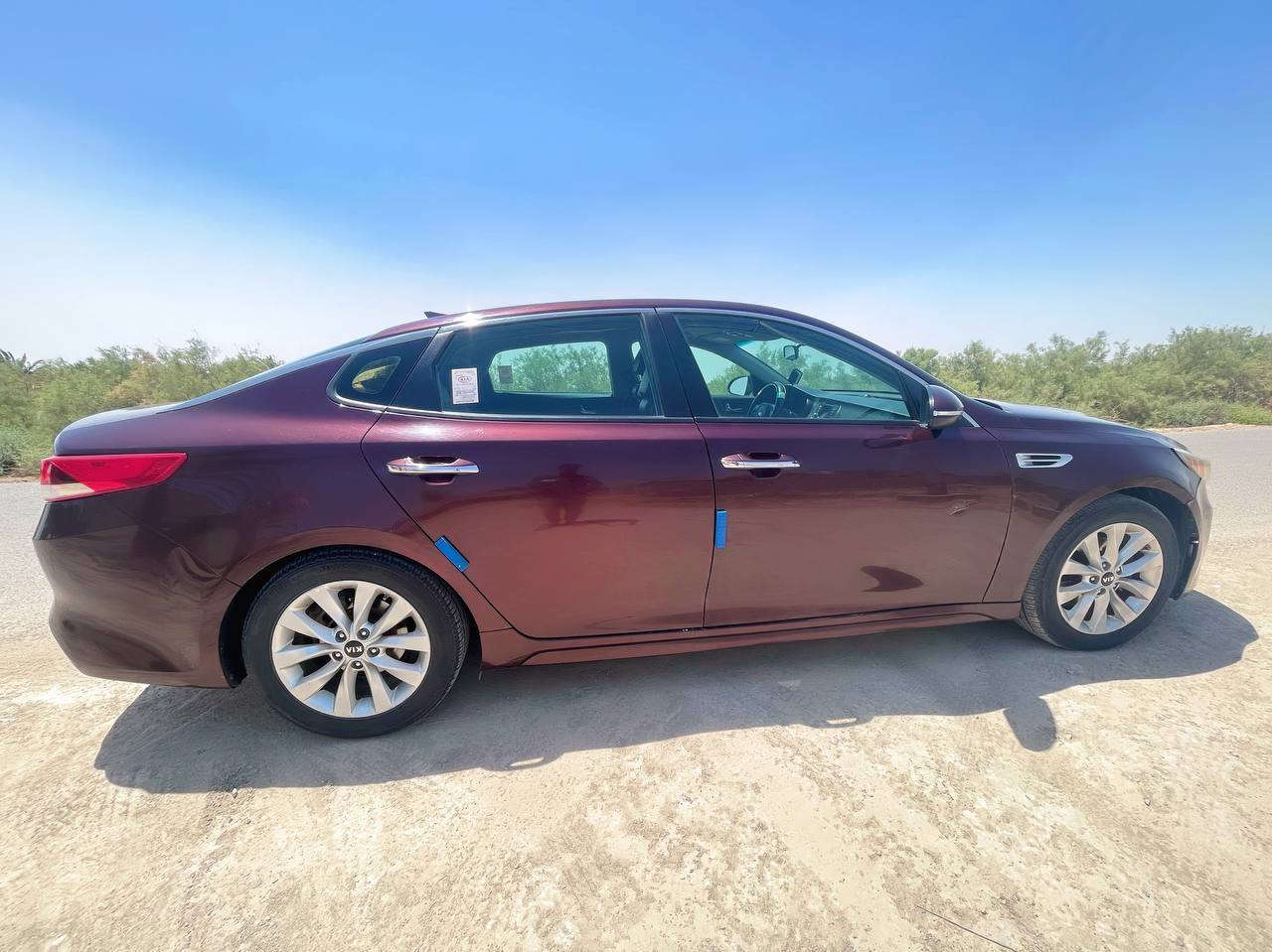 كيا اوبتيما وارد امريكي 
بيها تصليح وصبغ مقدمة البنيد 
ورش الصندوق الجمالية
بارد قليل داير الجاملغ والباب الخلفي 
رقم ذي قار تحويل مباشر 
مكان الناصرية سوق الشيوخ 
السعر 135 وبيها مجال 
سيارة نضيف ما تقصة اي شي حديدة جديدة 
رقم صاحب السيارة 
‏ *********** الشطره, ذي قار
