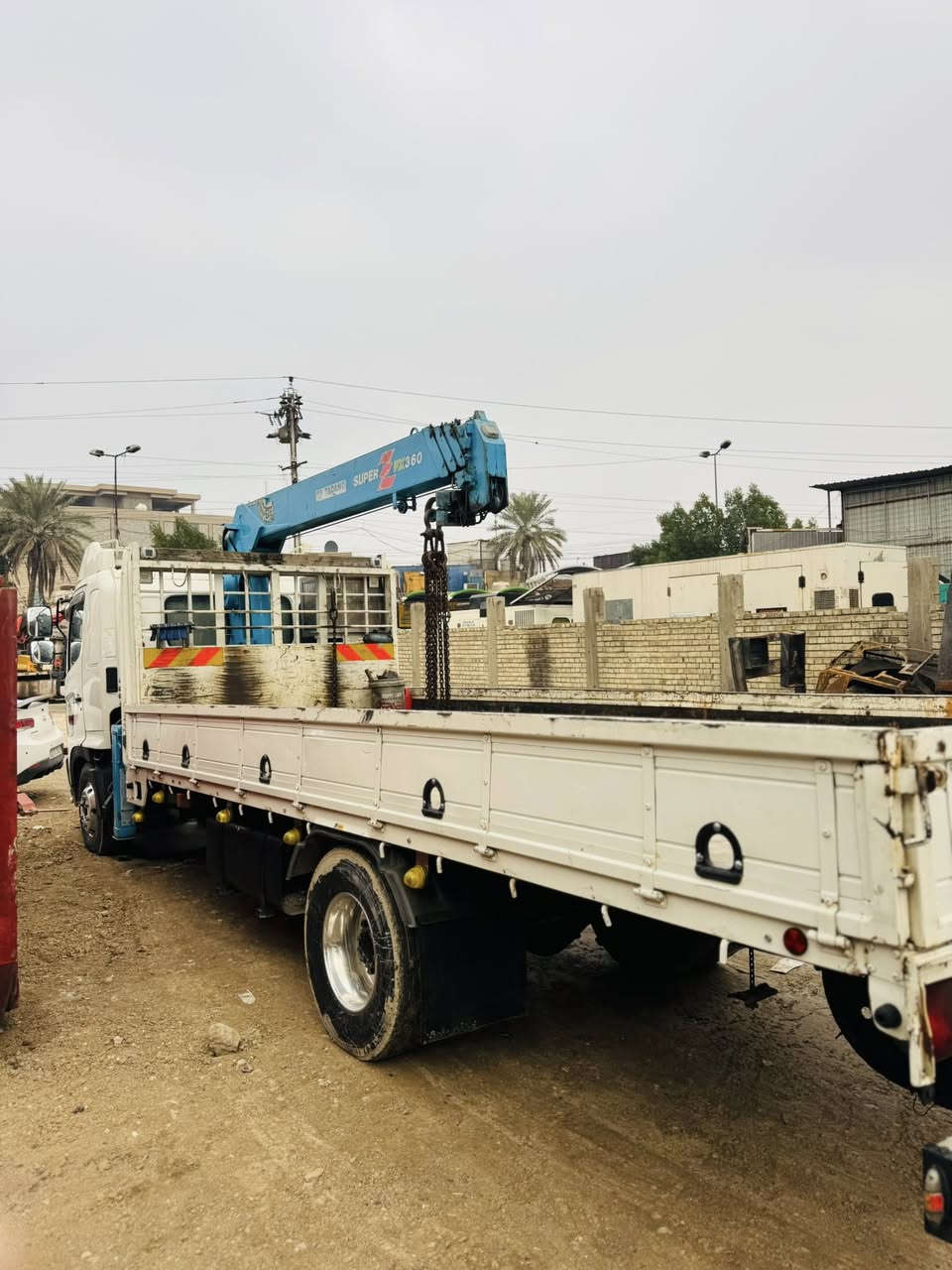 سلام عليكم كرين هينو شيطان موديل 2017
كرين أف اكس مخالف 3 سلايتات 
سيارة كير محرك شاصي قماره كفاله 
عامه سياره بلادي اكرين باسمي 
تحويل ثاني يوم مكاني بغداد  الاتصال 
***********
