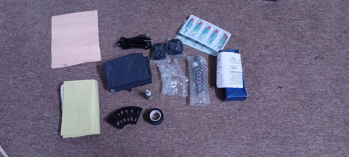 سلام عليكم متاح مكينه مال وشم جديده واشمين بيه حرفين الشراي يتصل مكاني كركوك دوميز ***********
