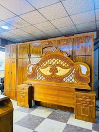 غرفه تاج ملحق خشب صاج شغل حلو السعر 850قفل موصل جانب الايمن