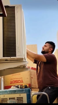 تنصيب سبالت + غسل صيانه وشحن غاز مع ضمان في عملنا واسعار مناسبه🔥🔥07779...